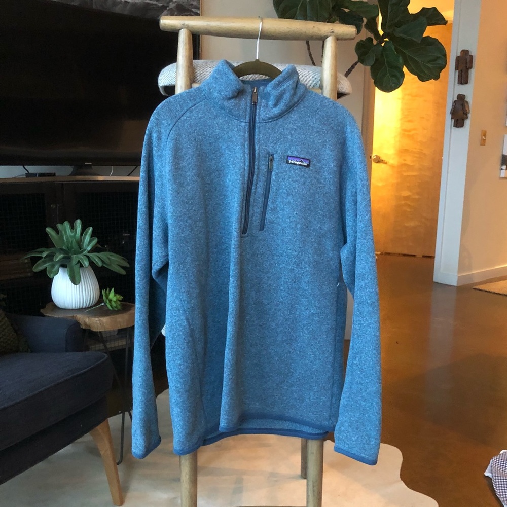 Patagonia 1/4 zip Better Sweater - Blue